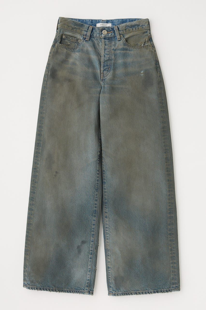 MOUSSY「MIDRISE RUSTER バギーデニム」|デニム|