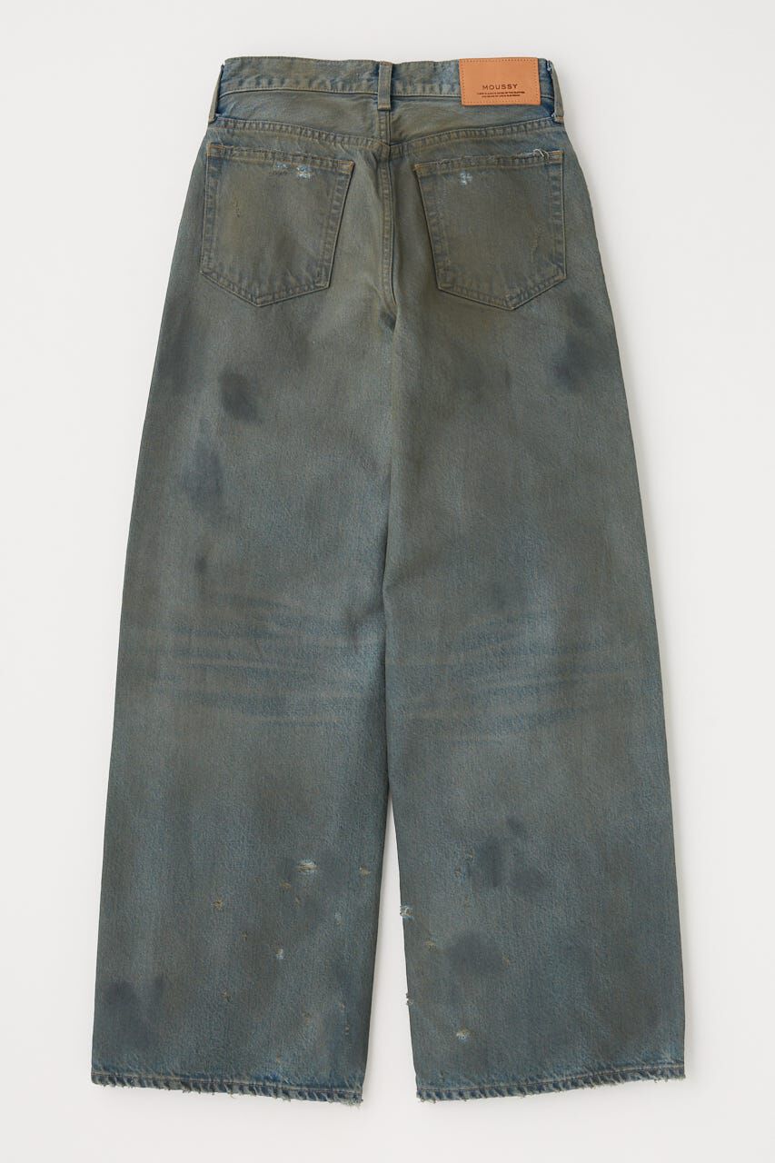 MOUSSY「MIDRISE RUSTER バギーデニム」|デニム|
