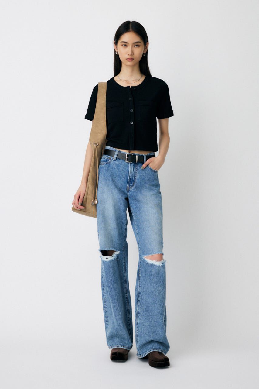 MOUSSY「SLOUCHY FRINGE トートバッグ」|その他|