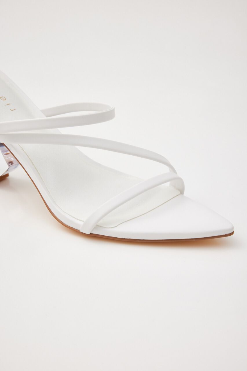 rienda「ハートデザインクリアヒールSDL」|サンダル|