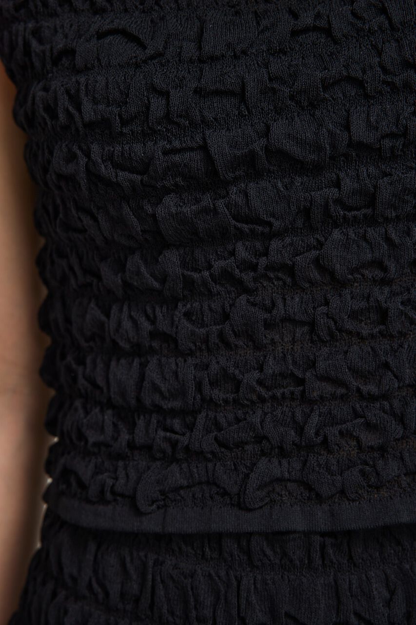 rienda「ポップコーンニットトップス」|タンクトップ|