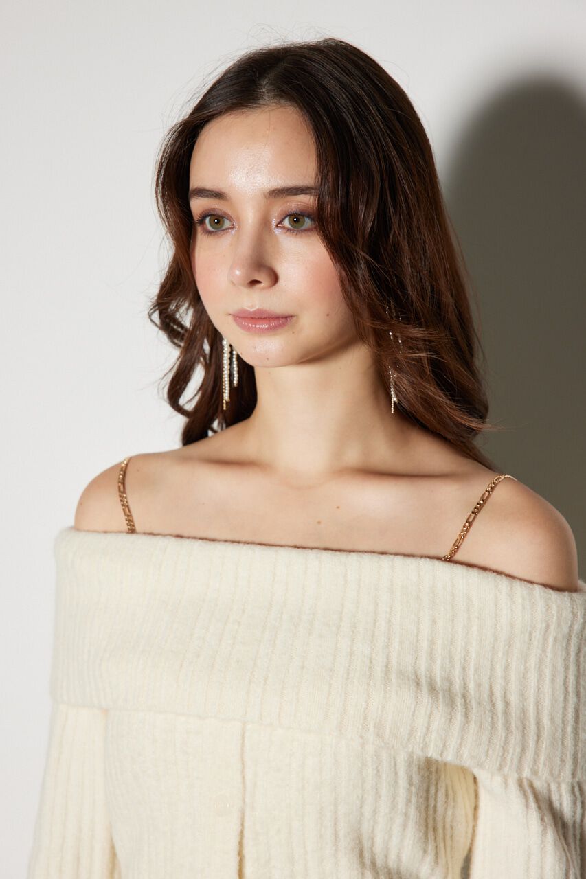 rienda「2WAYオフショルニットトップス」|ニット・セーター|