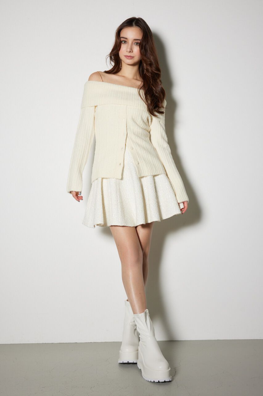 rienda「2WAYオフショルニットトップス」|ニット・セーター|