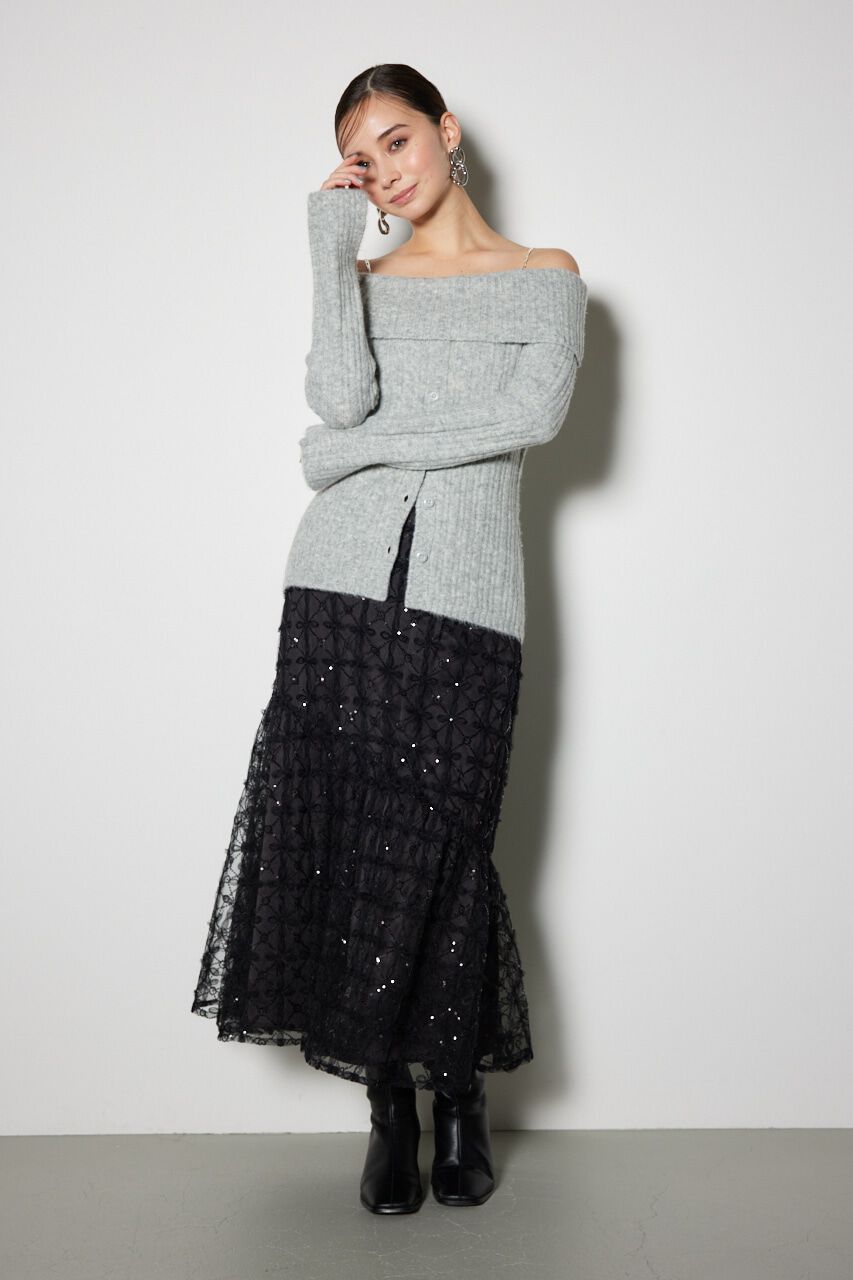 rienda「2WAYオフショルニットトップス」|ニット・セーター|