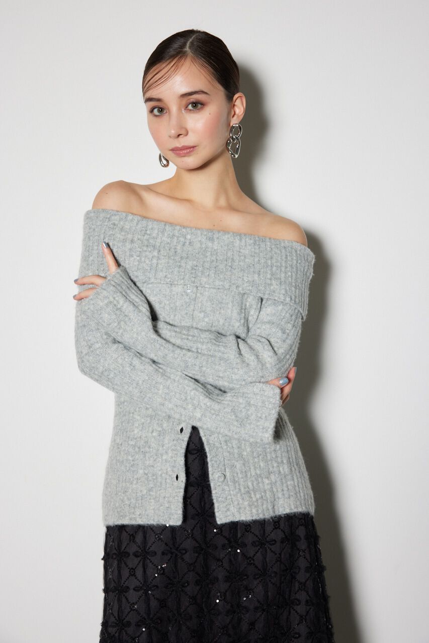 rienda「2WAYオフショルニットトップス」|ニット・セーター|