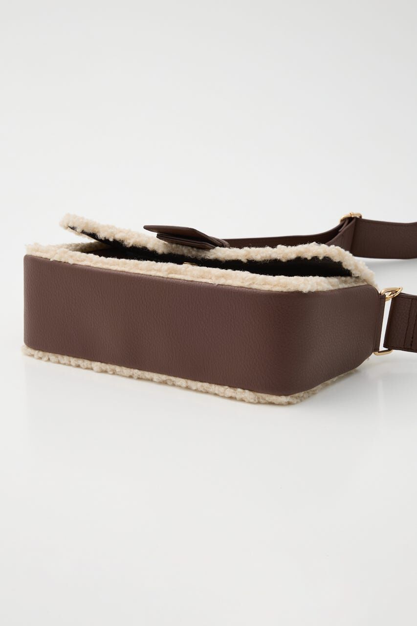 rienda「フェイクボアコンビショルダーバッグ」|その他|