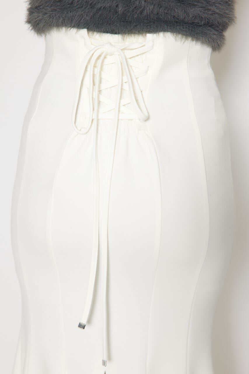 rienda「バックレースアップデザインマーメイドスカート」|スカート|