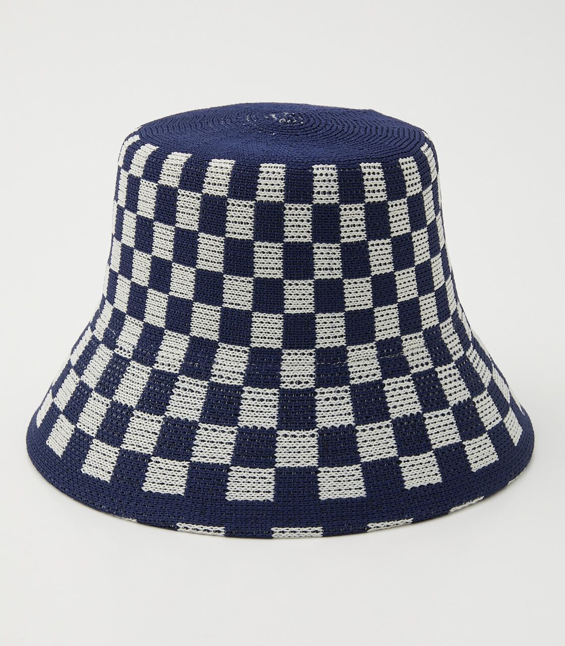 RODEO CROWNS「CHECKERED FLAG HAT」|ピアス|柄NVY5