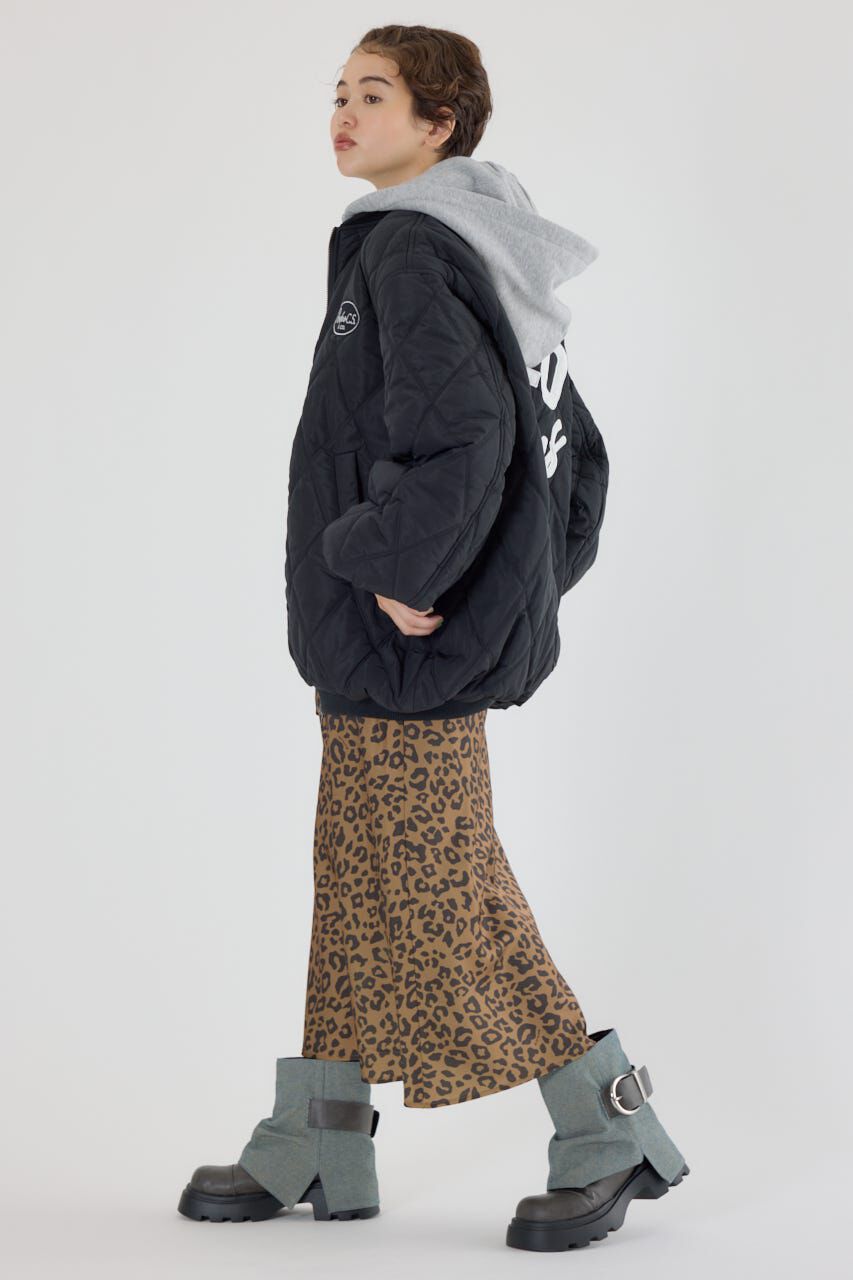 RODEO CROWNS「キルティングフードブルゾン」|ブルゾン・スタジャン|