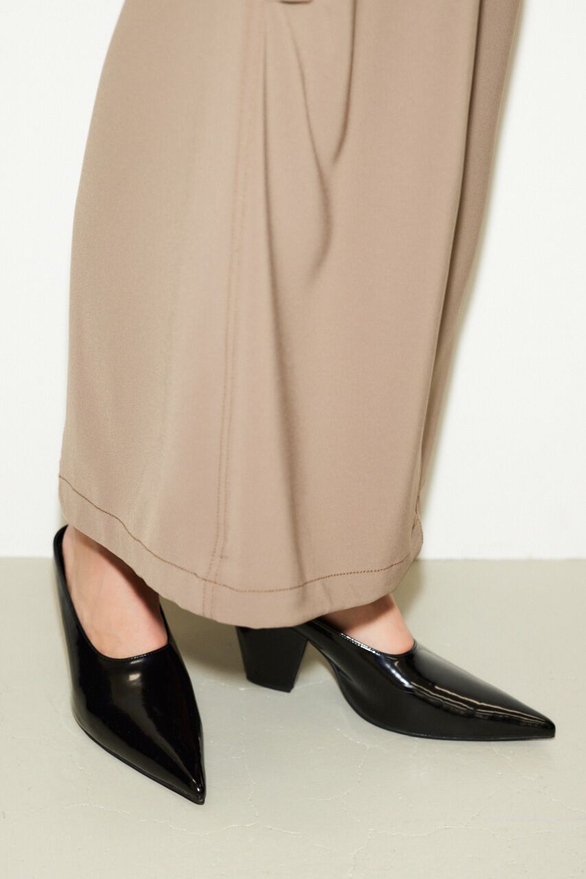 SLY「POINTED SLIP ON」|パンプス|BLK