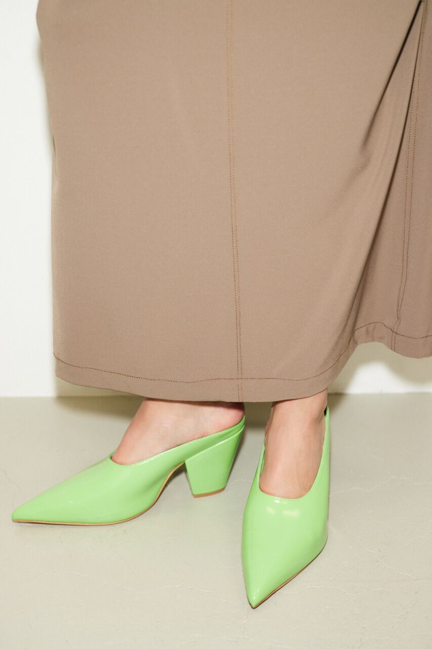 SLY「POINTED SLIP ON」|パンプス|GRN