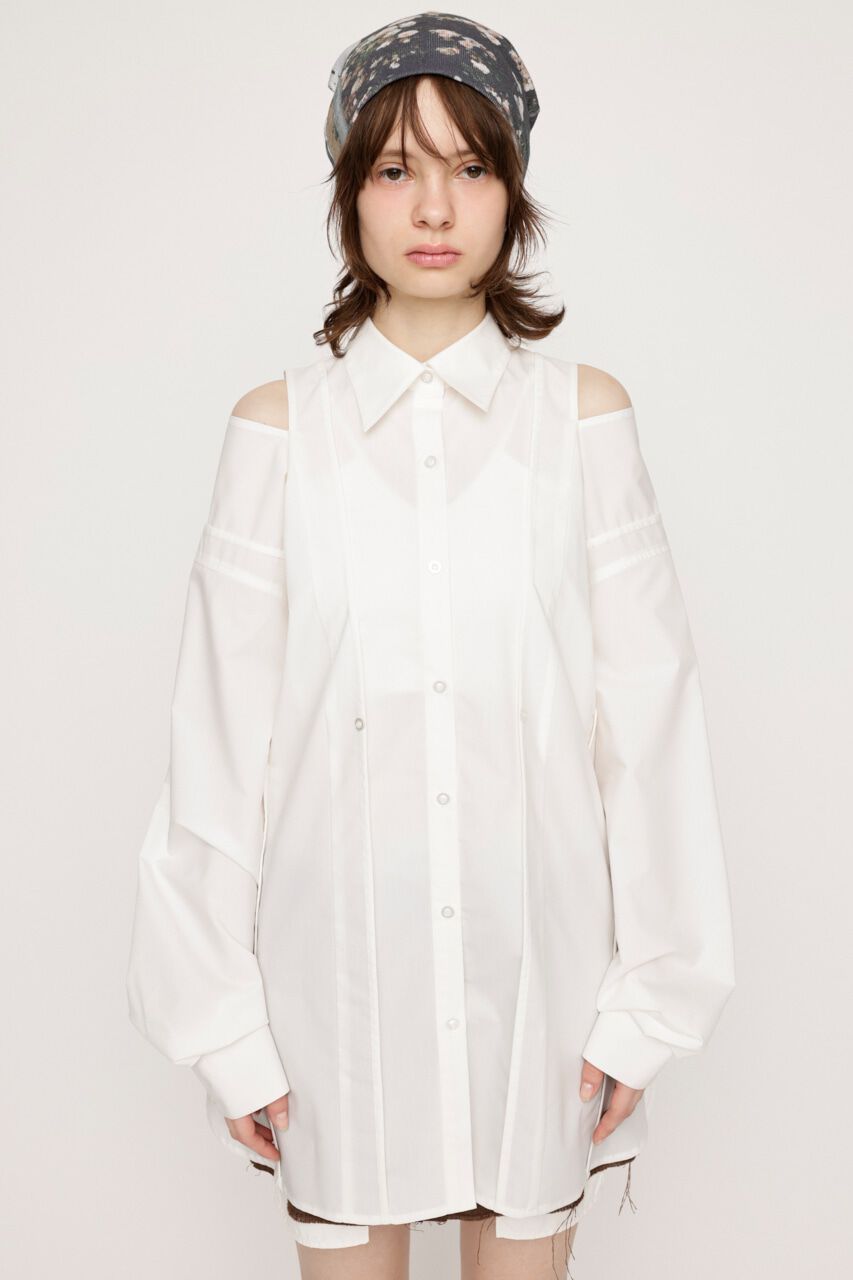 SLY「2WAY OVER SIZE シャツ」|シャツ・ブラウス|