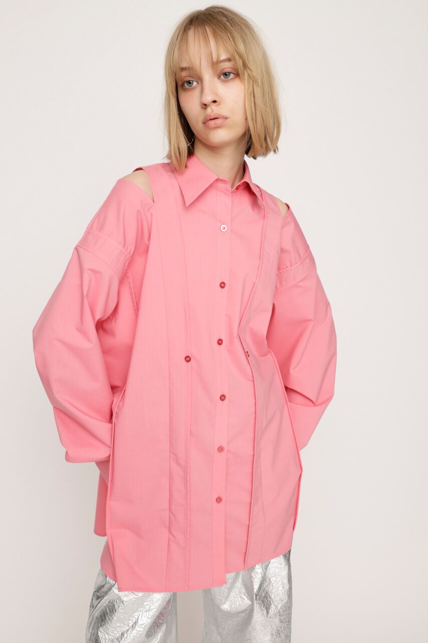 SLY「2WAY OVER SIZE シャツ」|シャツ・ブラウス|