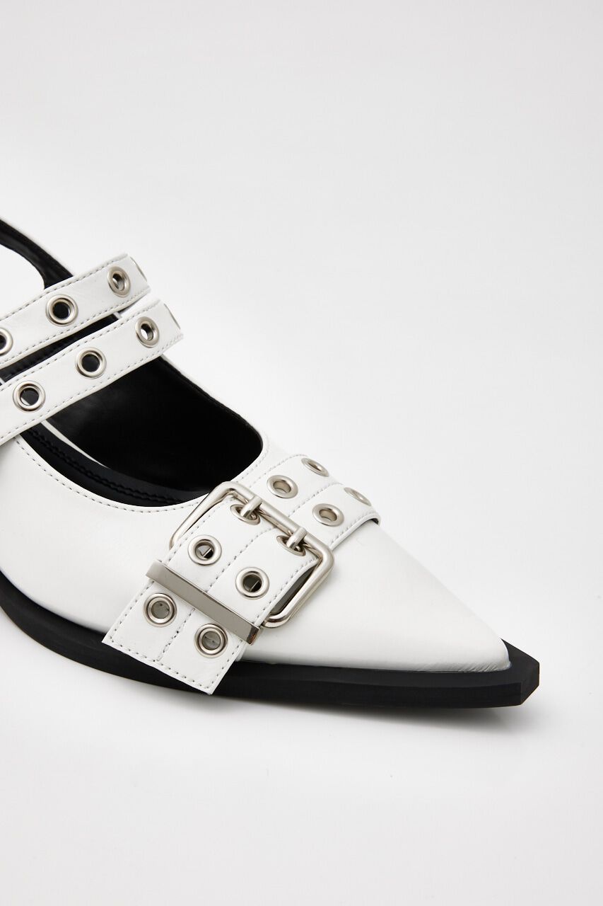 SLY「POINTED TOE BELTED サンダル」|サンダル|