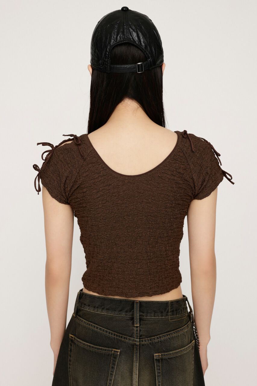 SLY「2WAY RIBBON JQ トップス」|Tシャツ・カットソー|