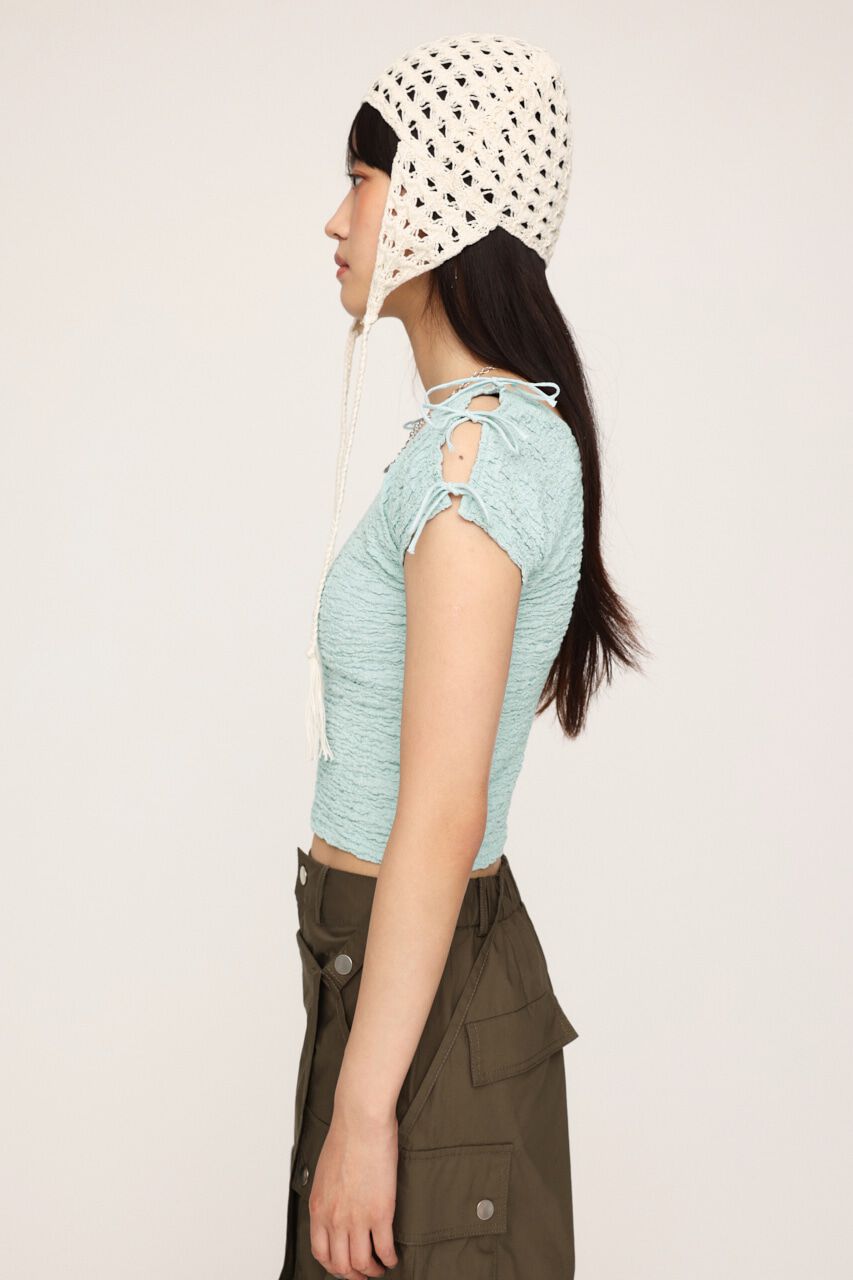 SLY「2WAY RIBBON JQ トップス」|Tシャツ・カットソー|