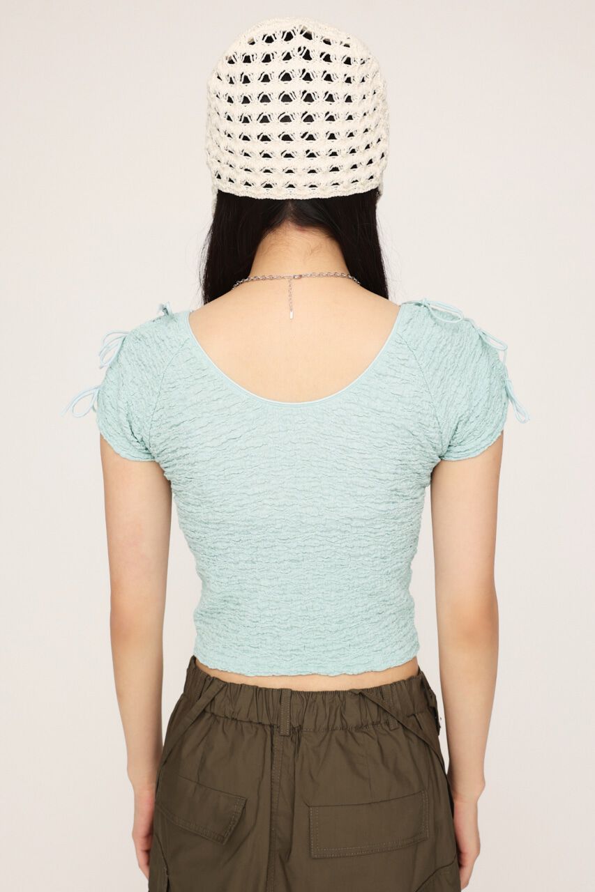 SLY「2WAY RIBBON JQ トップス」|Tシャツ・カットソー|