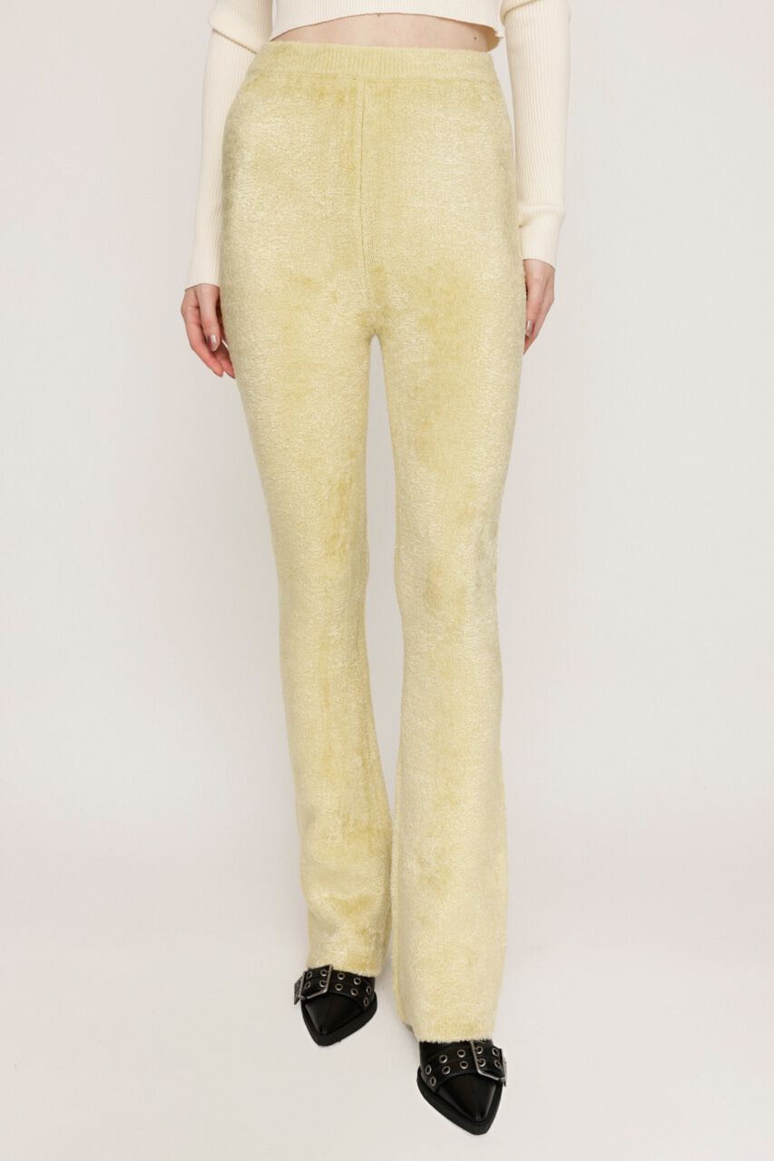 SLY「TIDY SHAGGY FLARE パンツ」|その他|L/YEL1