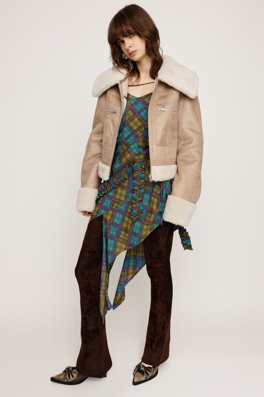 SLY「TIDY SHAGGY FLARE パンツ」|その他|BRN