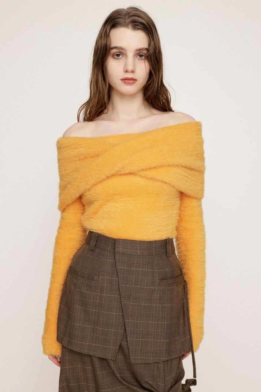 SLY「OFF SHOULDER 2P トップス」|ニット・セーター|