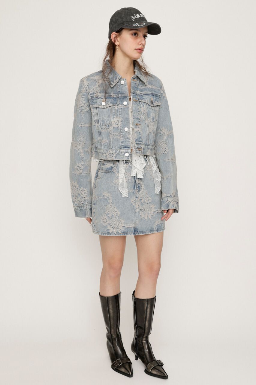 SLY「J／W JQ DENIM ショートスカート」|スカート|