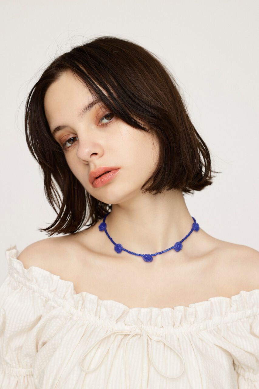 SLY「ROSE BEADS ネックレス」|ネックレス|BLU