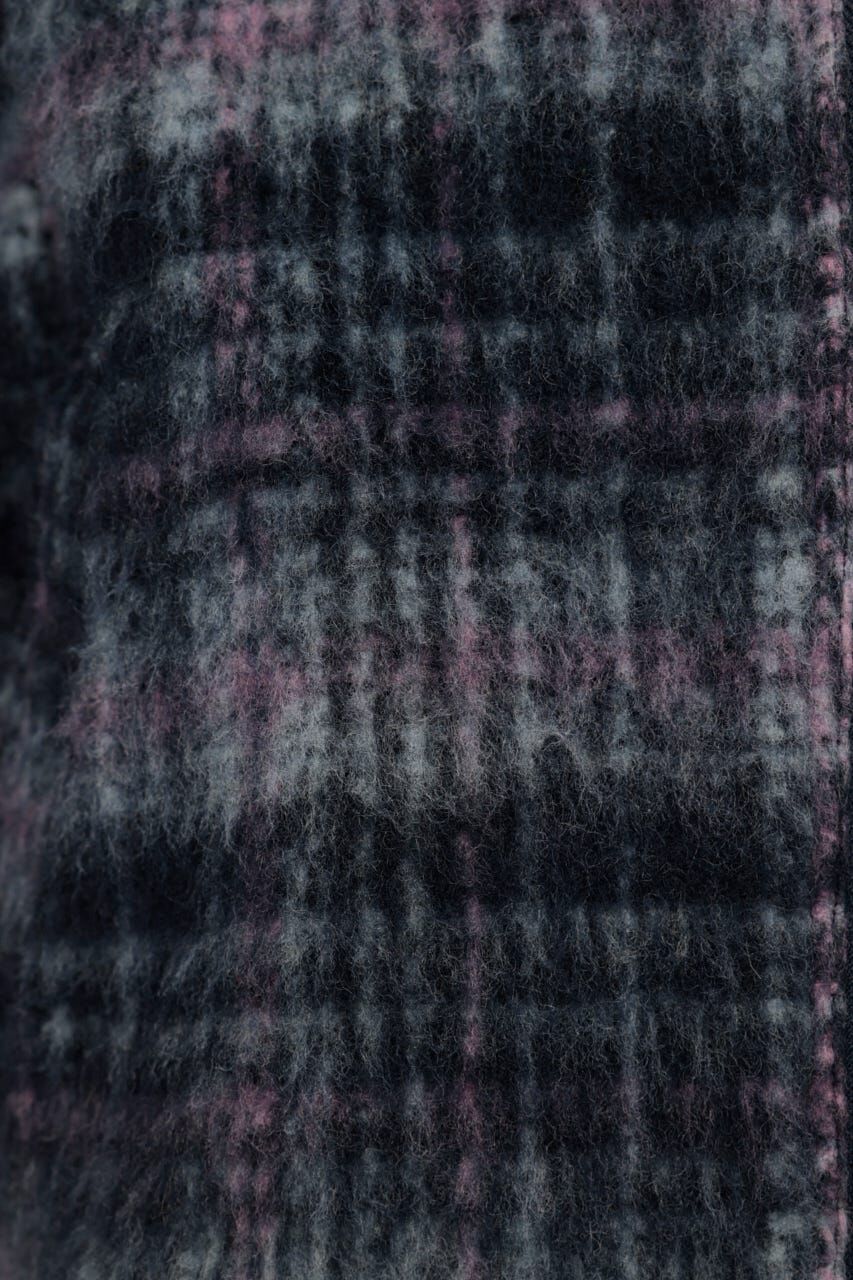 SLY「SHAGGY CHECK ブルゾン」|ブルゾン・スタジャン|