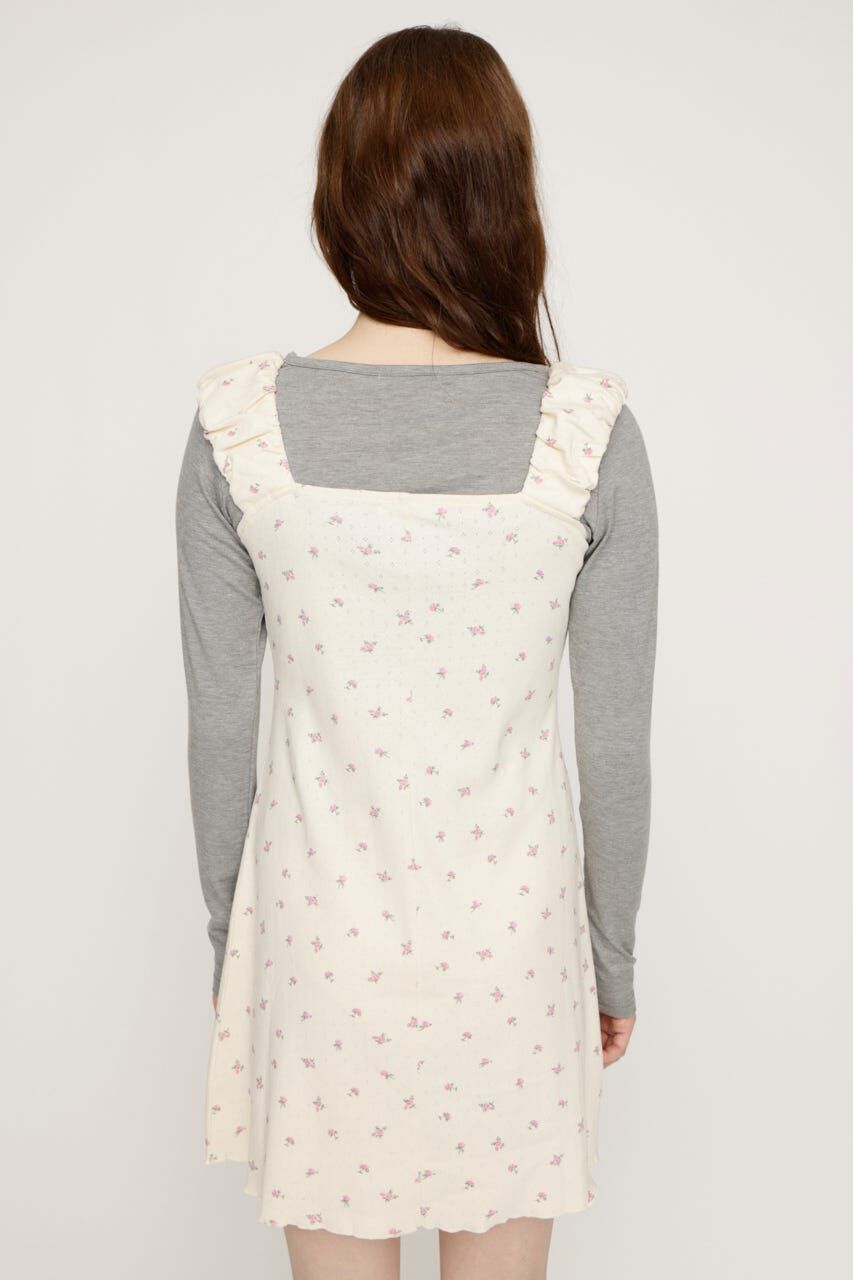 SLY「GATHER FLARE ショートワンピース」|ワンピース|