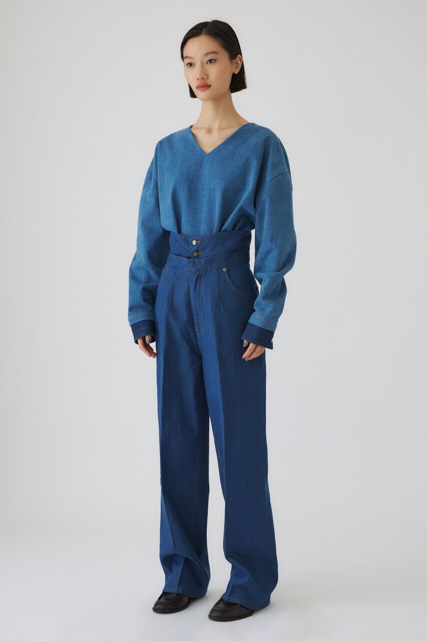 RIM.ARK 「Corset denim PT」|デニム|