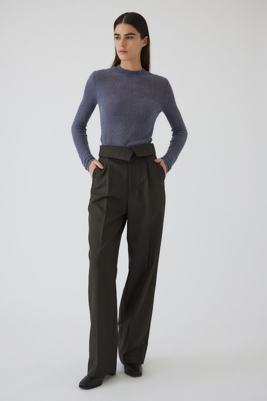 RIM.ARK 「Gabardine super high waist PT」|その他|