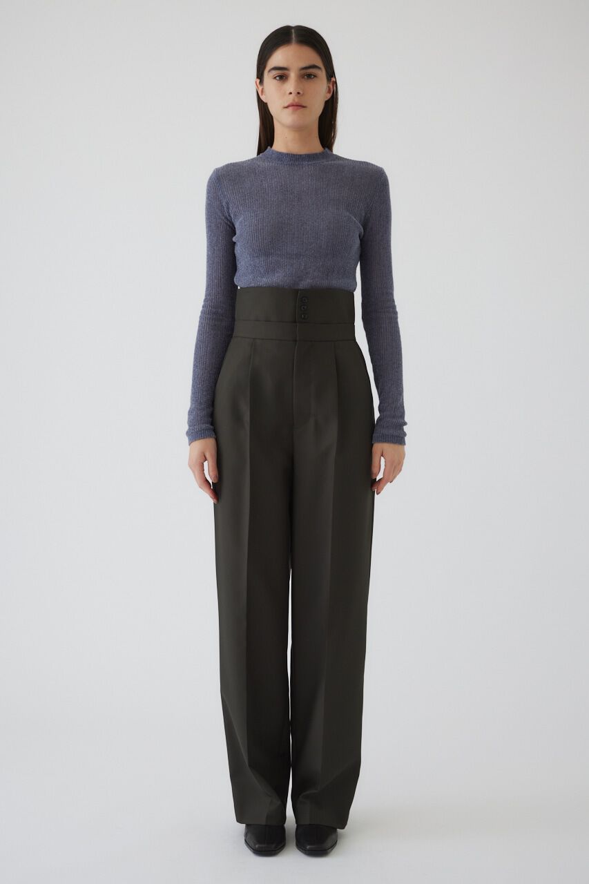 RIM.ARK 「Gabardine super high waist PT」|その他|