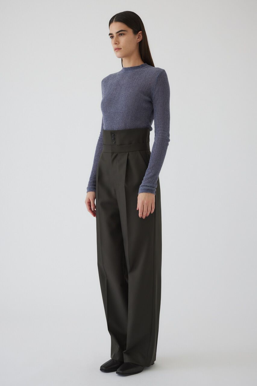 RIM.ARK 「Gabardine super high waist PT」|その他|