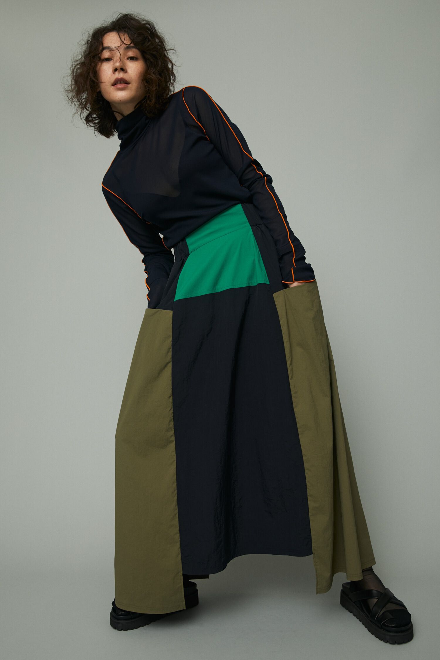 HeRIN.CYE「Connect skirt」|スカート|Multi_1