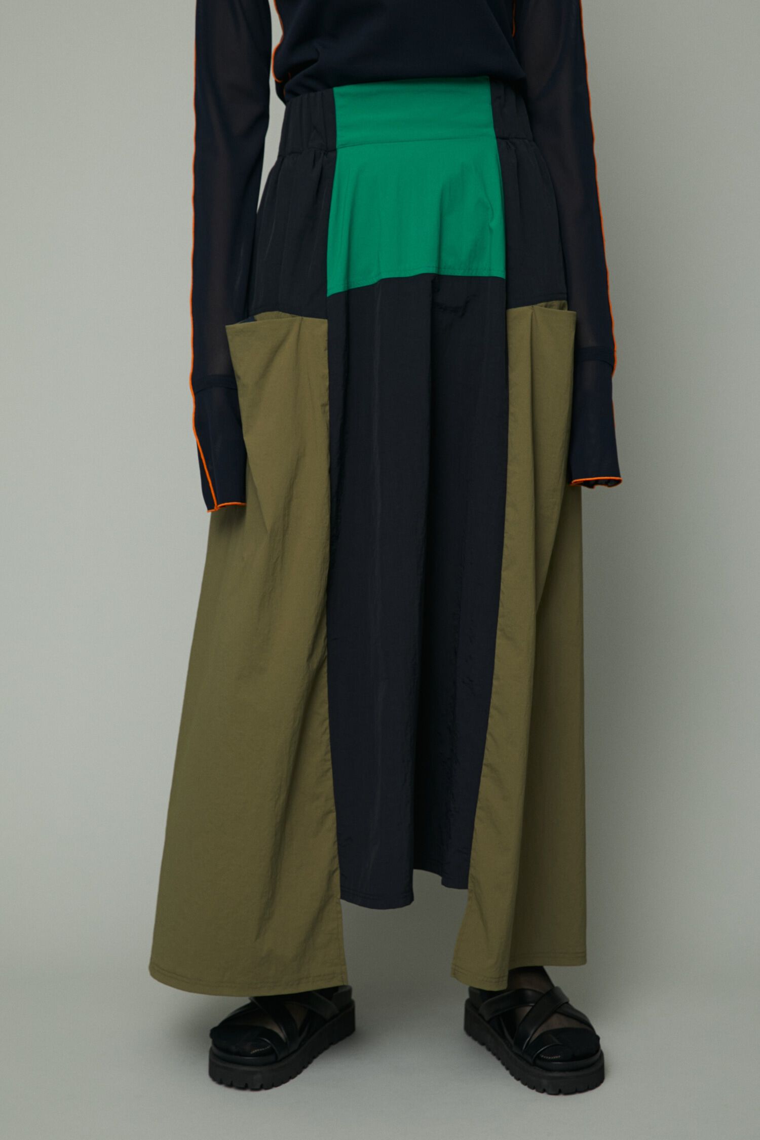 HeRIN.CYE「Connect skirt」|スカート|