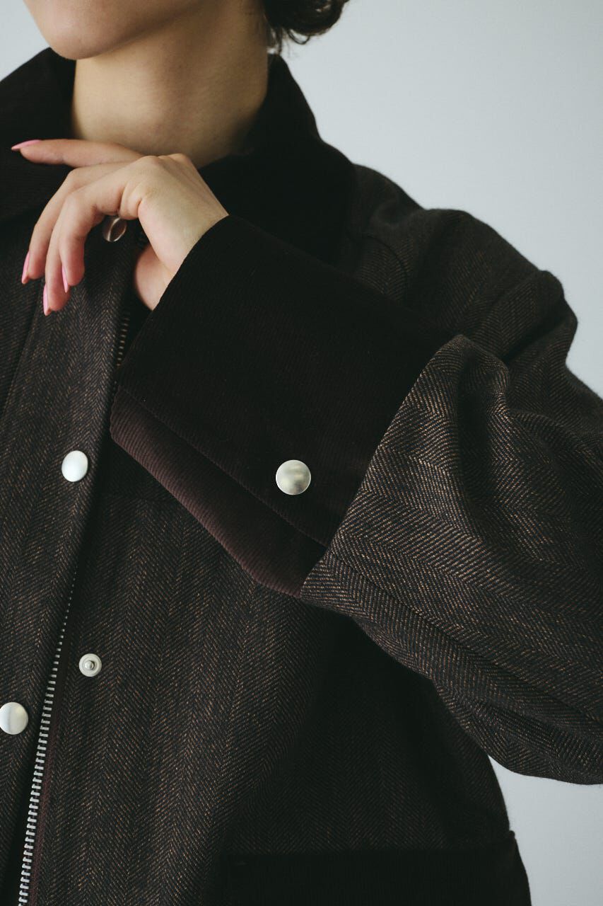 HeRIN.CYE「Herringbone loose jacket」|その他|