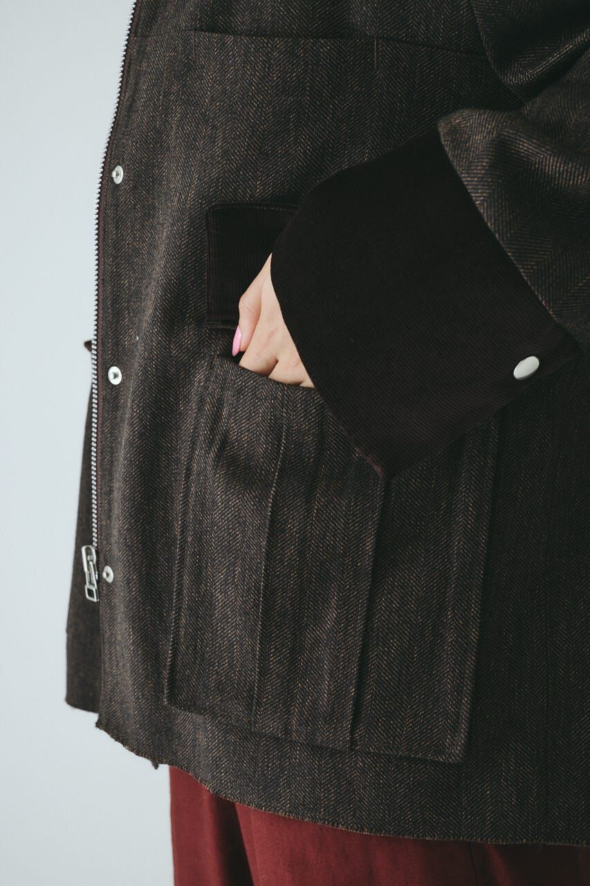 HeRIN.CYE「Herringbone loose jacket」|その他|
