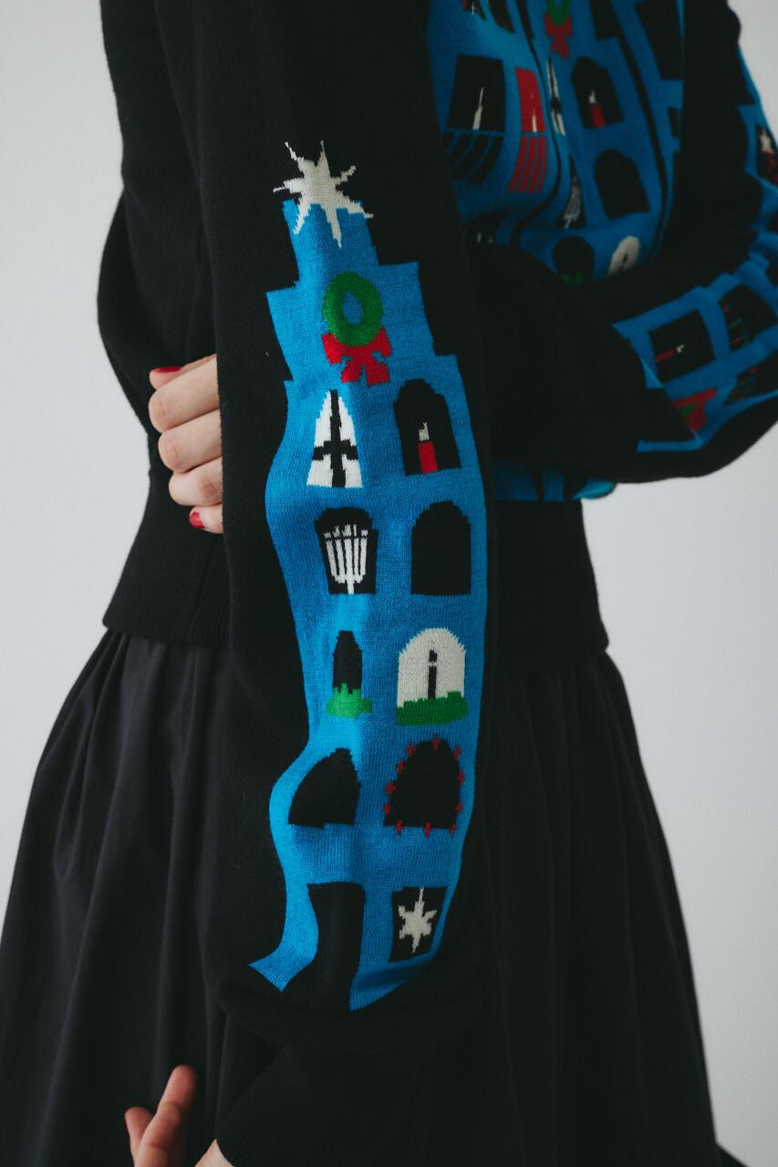 HeRIN.CYE「Holiday knit top」|ニット・セーター|