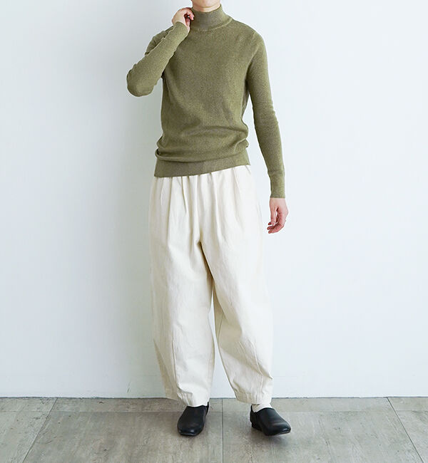 オローネ「ベーシックミドルニット」|ニット・セーター|