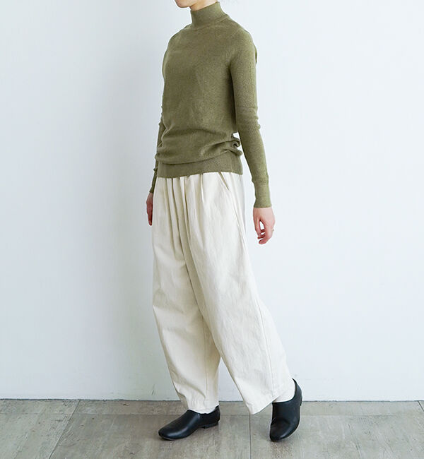 オローネ「ベーシックミドルニット」|ニット・セーター|