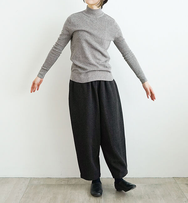 オローネ「ベーシックミドルニット」|ニット・セーター|