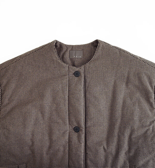 オローネ「フォーカスウォームショートコート」|ダウン|