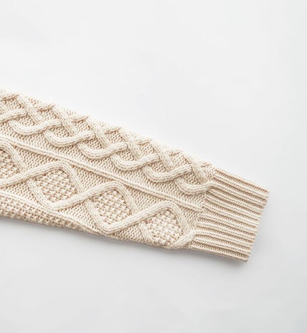 オオカミとフクロウ「オオカミと夜のパンとホットミルク」|ニット・セーター|