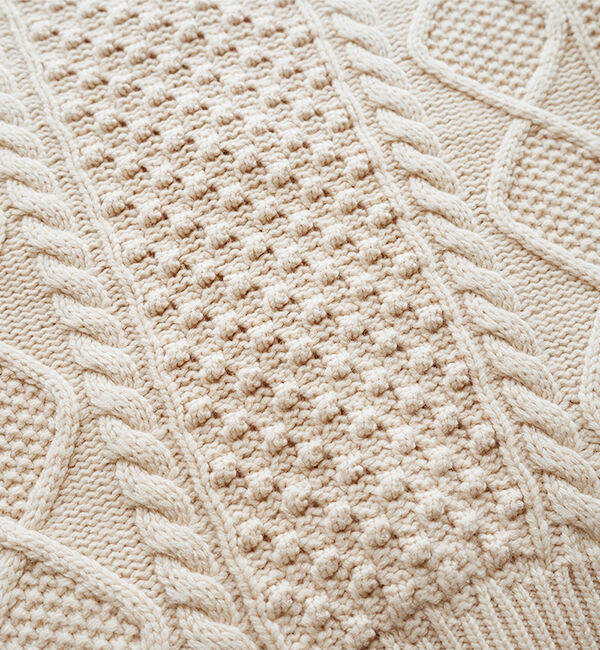 オオカミとフクロウ「オオカミと夜のパンとホットミルク」|ニット・セーター|