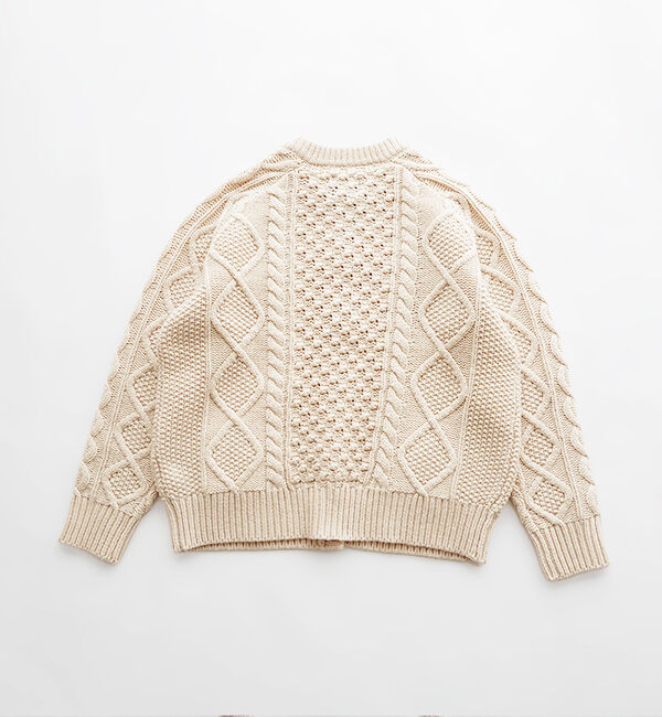 オオカミとフクロウ「オオカミと夜のパンとホットミルク」|ニット・セーター|