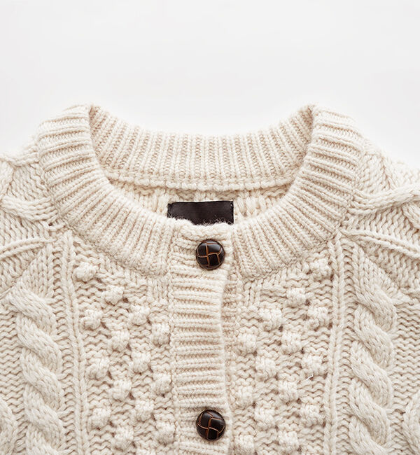 オオカミとフクロウ「オオカミと夜のパンとホットミルク」|ニット・セーター|