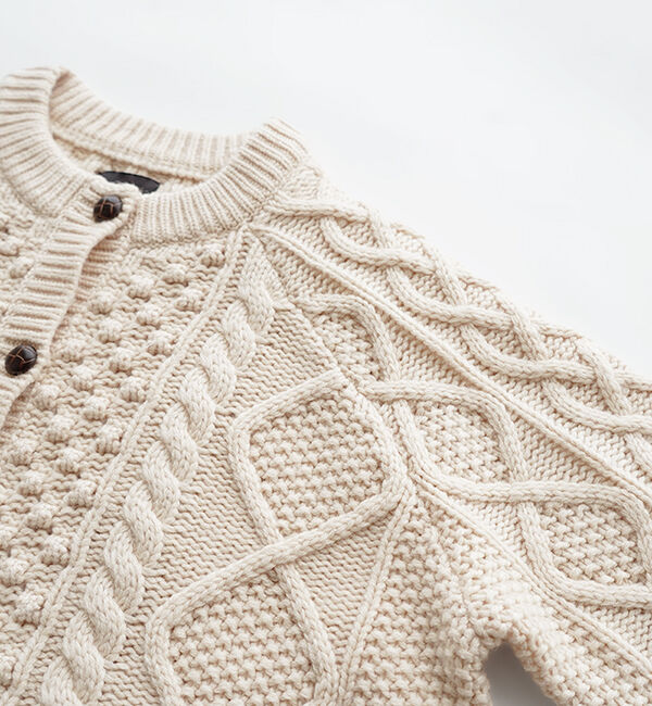 オオカミとフクロウ「オオカミと夜のパンとホットミルク」|ニット・セーター|