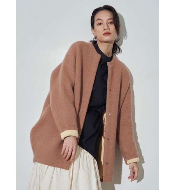 ELENDEEK「CN RACCOON MIX WCD」|カーディガン|