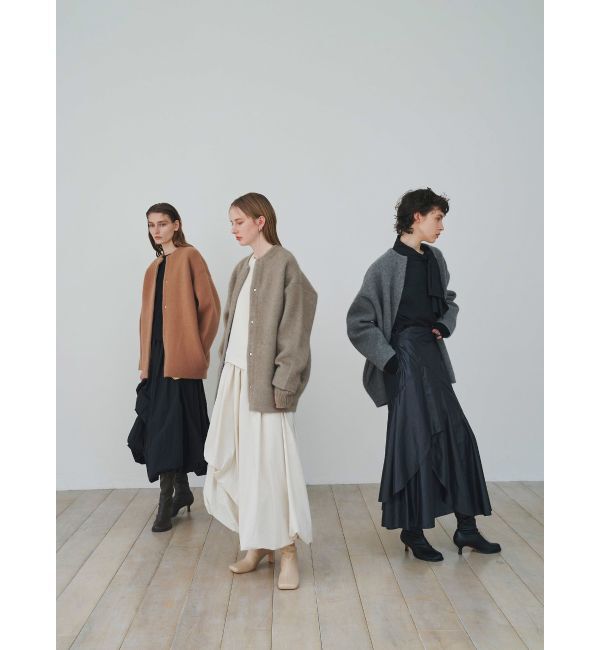 ELENDEEK「CN RACCOON MIX WCD」|カーディガン|