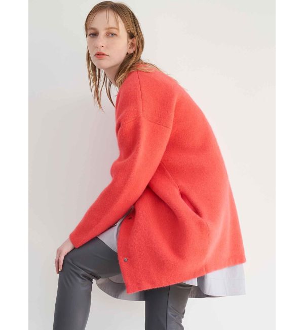 ELENDEEK「CN RACCOON MIX WCD」|カーディガン|ピンク