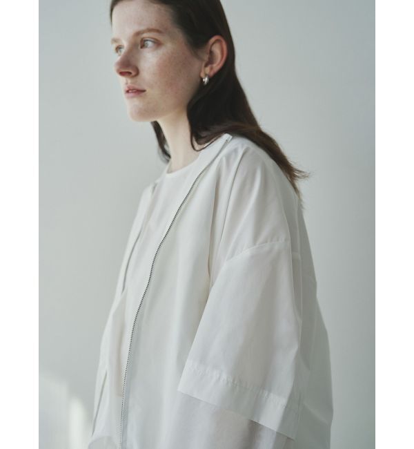 ELENDEEK「SHEER SLEEVE BZ」|ブルゾン・スタジャン|